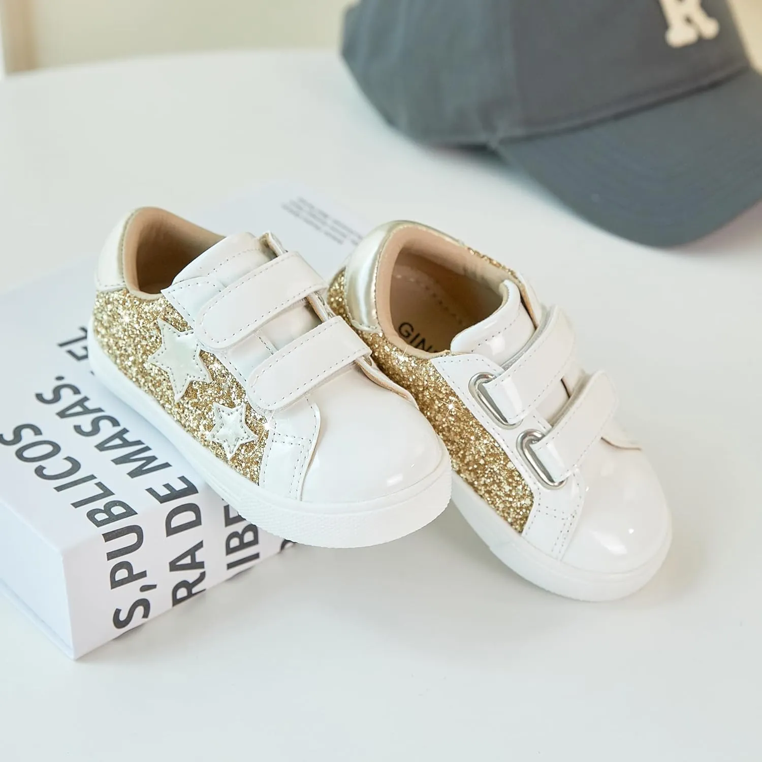 Flaryzone Toddler Girls Sneakers Little Girls Running Sports Shoes(Toddler/Little Kids)