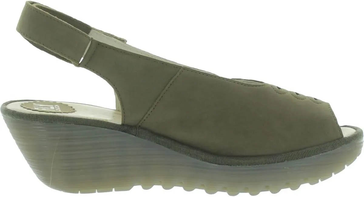 FLY London Women's Yeay387fly Wedge Sandal