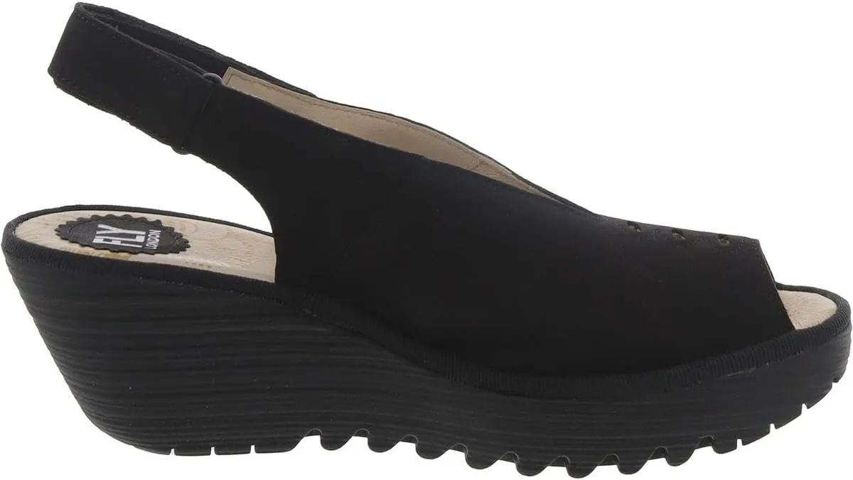 FLY London Women's Yeay387fly Wedge Sandal
