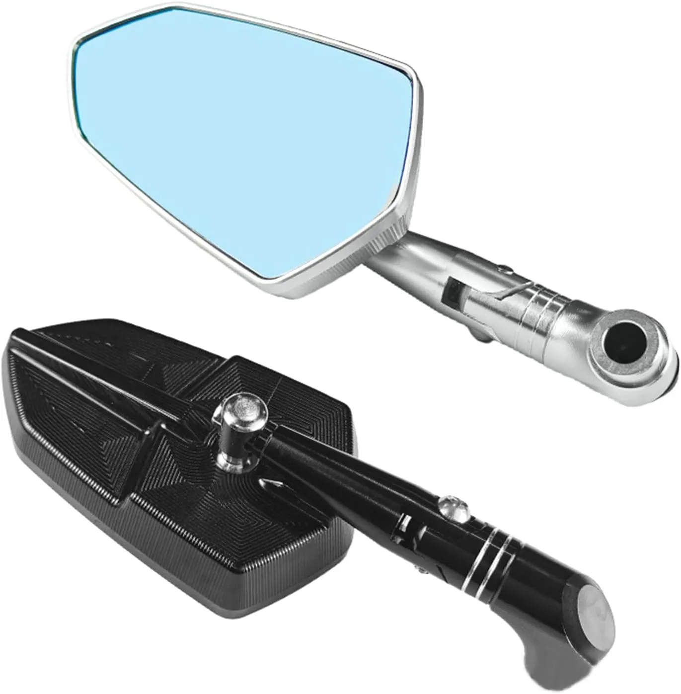 For Bike Motocross Motorbike Scootor ATVs Mopeds Side Reflectors Easy Installation Easy Adjustment