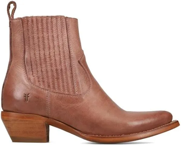 Frye Sacha Chelsea Boots for Women - Premium Leather, Stylish Ankle Booties, Comfortable All-Day Wear, Versatile Fashion Staple