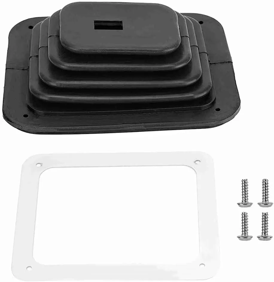 Gear Shift Boot,Gear Shift Cover Rubber Car Shifter Boot Replacement for 350,Enhanced Dust Protection Easy Installation