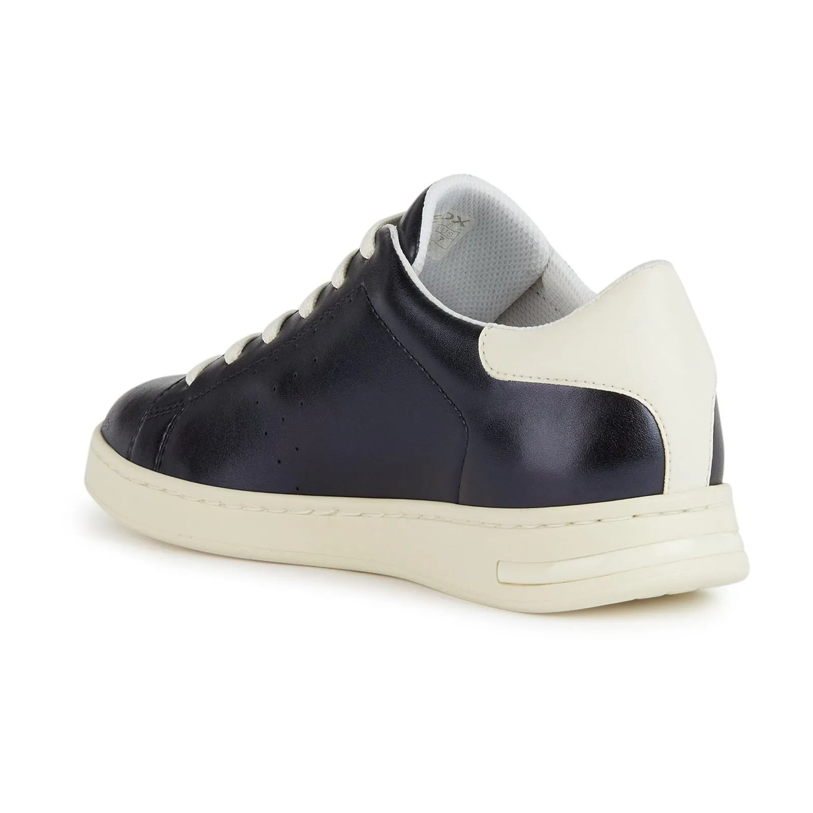 Geox Women's D Jaysen B Sneakers in Dark Jeans/Optic White