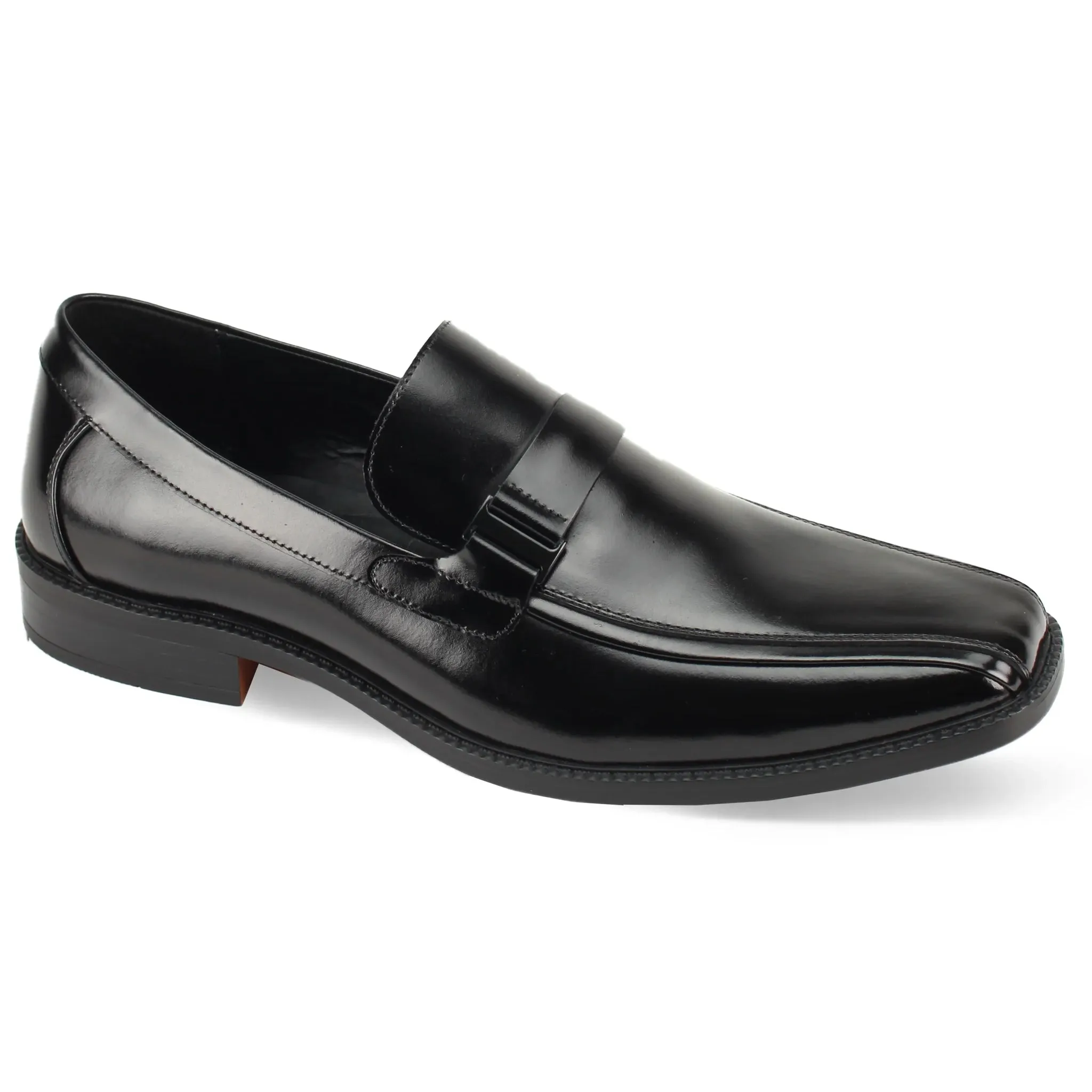 Giorgio Venturi Leather Slip On Dress Shoes