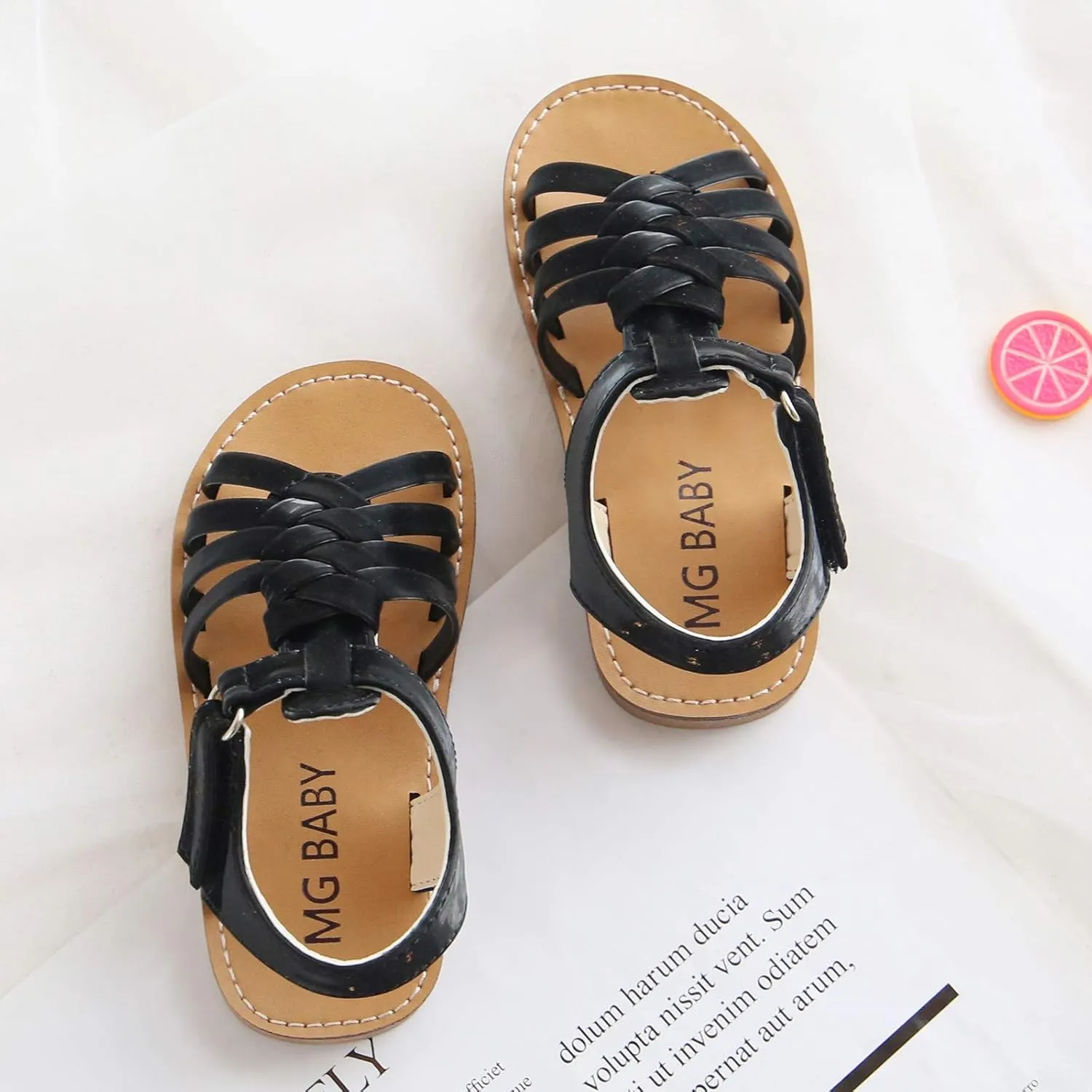 Girls Animal Slippers Size 1 Beach Baby Toddler Children Sandals Strap Shoes Crossed Boys Girls Toddler Sandal
