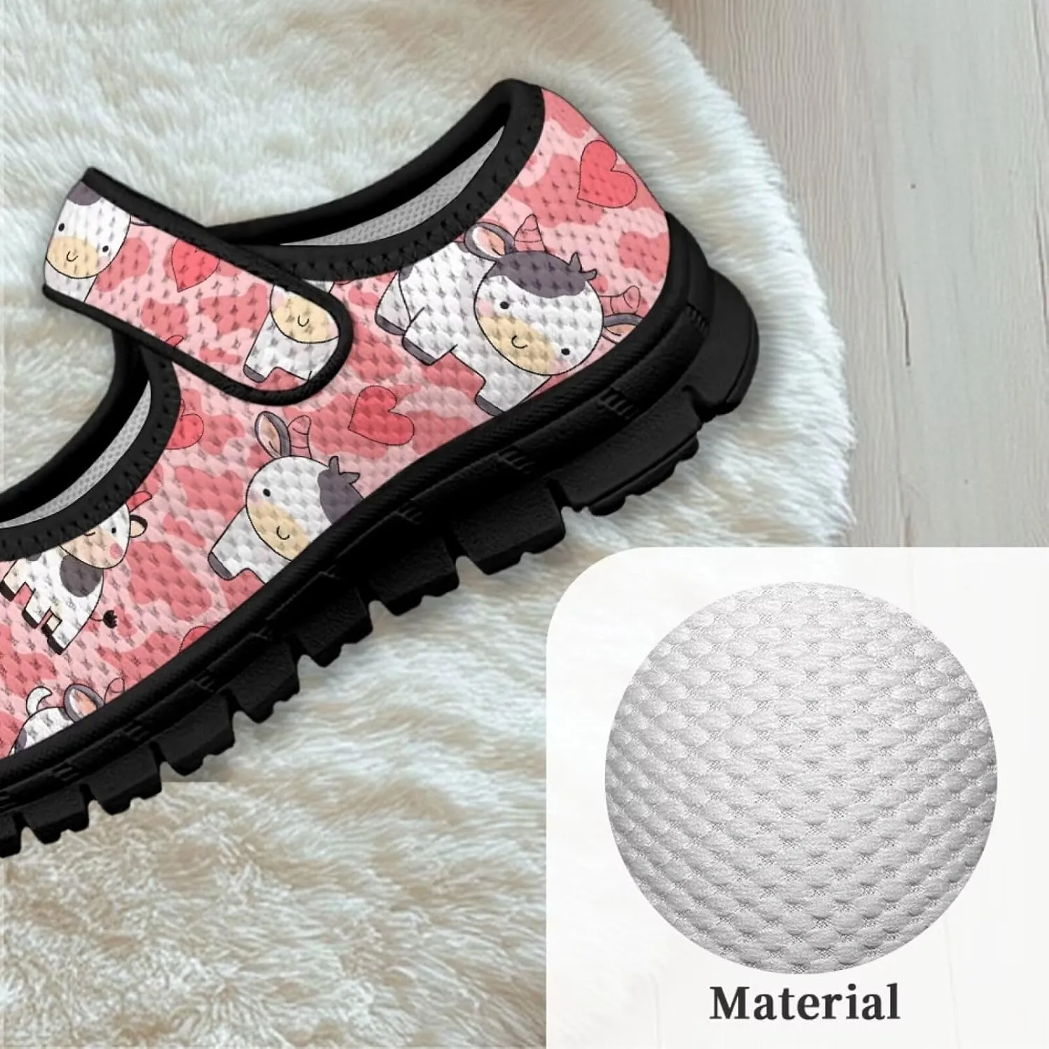 Girls Mary Jane Dress Shoes Comfortable Slip on Ballerina Flats for Wedding, Party, School