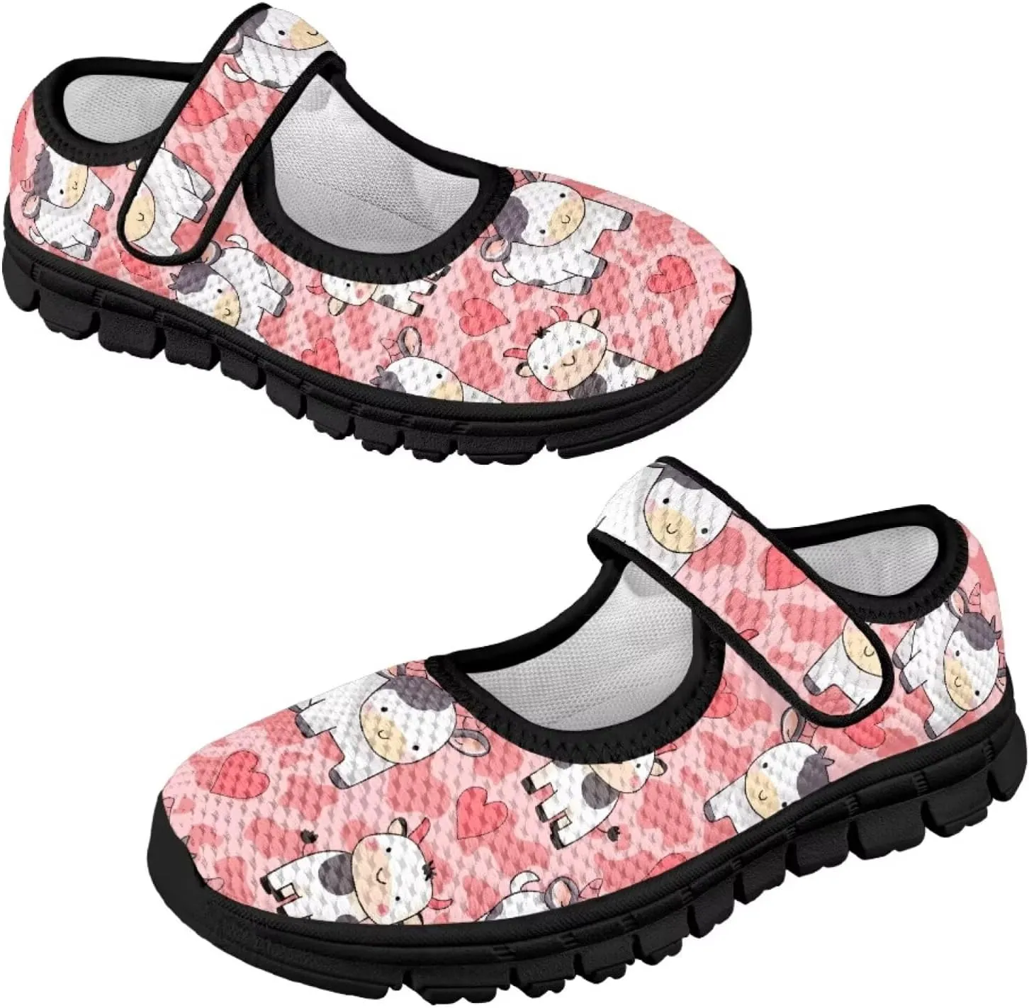 Girls Mary Jane Dress Shoes Comfortable Slip on Ballerina Flats for Wedding, Party, School