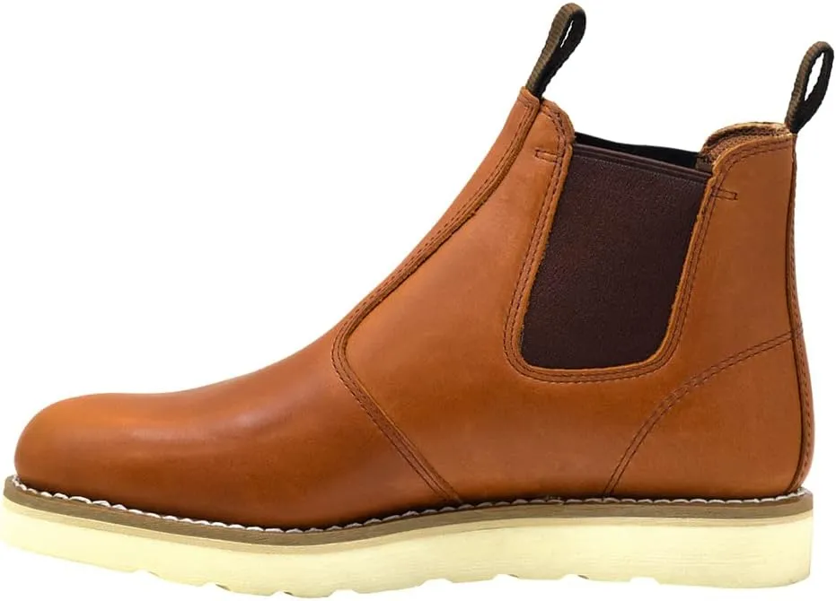 Golden Fox Men's Romeo Chelsea Comfortable Pull-On Boots