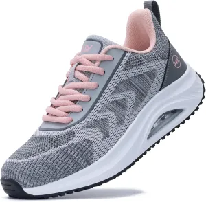 Gyeice Women's Arch Support Walking Shoes Tennis Fashion Sneakers Comfortable Orthotic Shoes for Plantar Fasciitis US 5.5-11