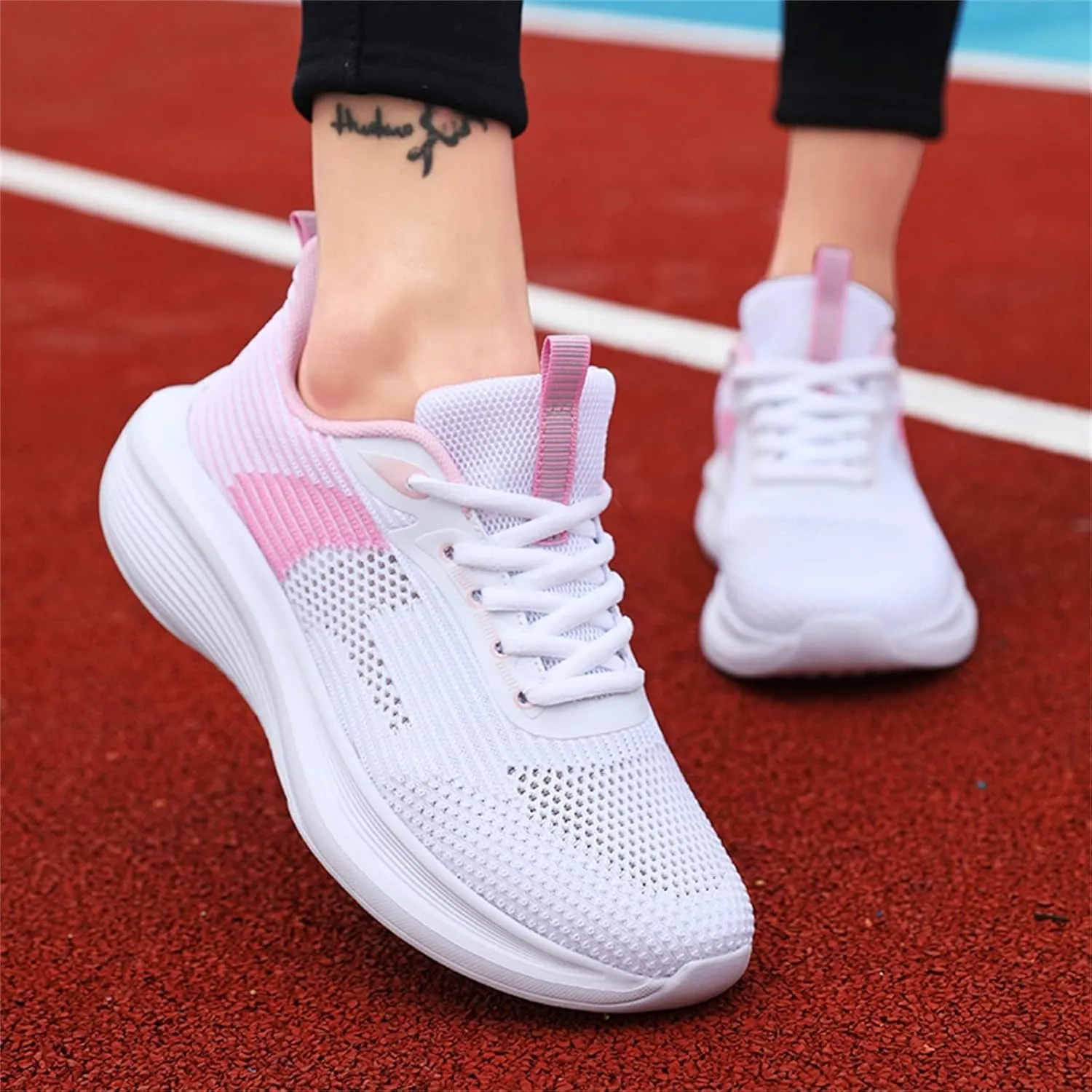 Gym Shoes for Women Wide Width Women Walking Shoes Sock Sneakers Mesh Slip On Air Women Shoes Sneakers Black Wide Toe Box Shoes Women Casual Sneakers Womens Pull On Sneakers Black Soles