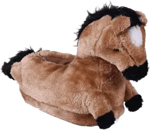 Happy Feet Slippers Horse Animal Slippers for Adults and Kids, Cozy and Comfortable, As Seen on Shark Tank (XX-Large)