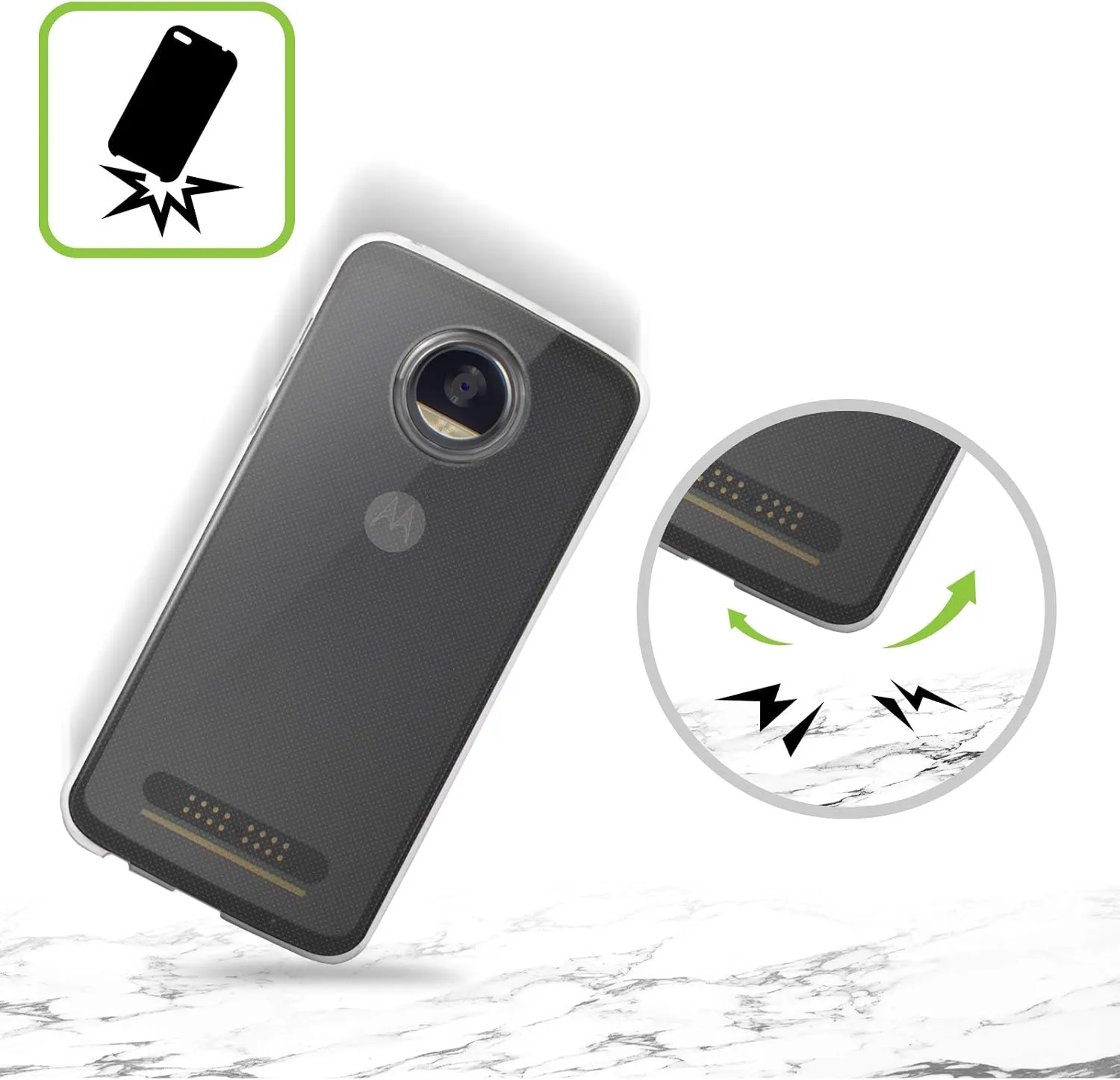 Head Case Designs Abyssinian Kitty in A Boot Funny Animals Soft Gel Case Compatible with Motorola Moto Edge 30 Fusion