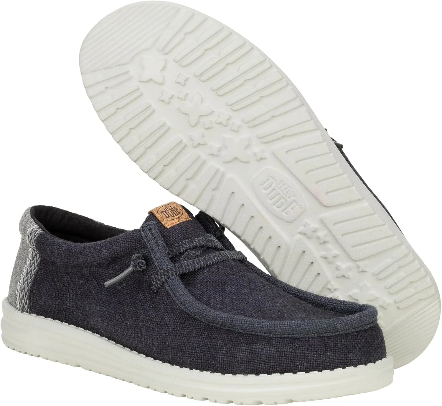 HEYDUDE Wally Jute, Men’s Shoes, Men's Slip-on Loafers, Comfortable & Light-Weight