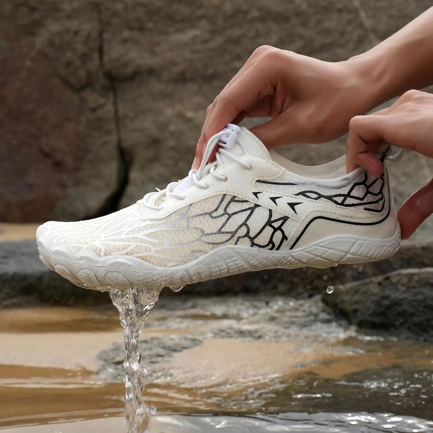 Hike Barefoot Shoes Women Men, Wide Toe Box Healthy & Non-Slip Barefoot Footwear Unisex, Pro Barefoot Hike Shoes Trail Hiking Track Athletic Shoes