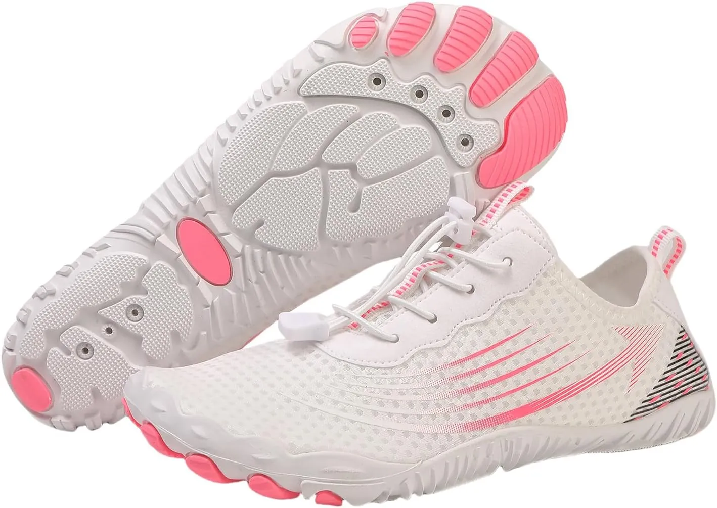 Hiking Shoes Women Waterproof Lightweight Hiking Barefoot Water Shoes Women Wide Feet Toe Box Quick Dry Aqua Swim Barefoot Shoe for Outdoor Fishing Breathable Lightweight Going Out Footwear