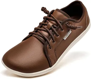 HOBIBEAR Womens Mens Wide Minimalist Barefoot Sneakers Zero Drop Slip on Shoes Lightweight Comfortable