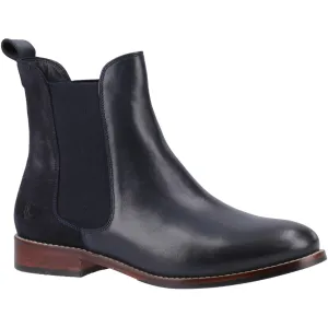 Hush Puppies Colette Suede Women's Navy Boots