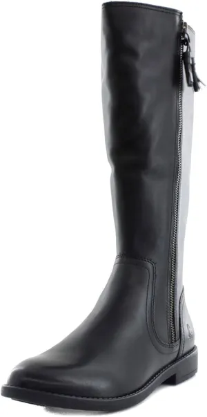 Hush Puppies Jaylin Women's Boots Chocolate Brown Leather Size 6.5 M