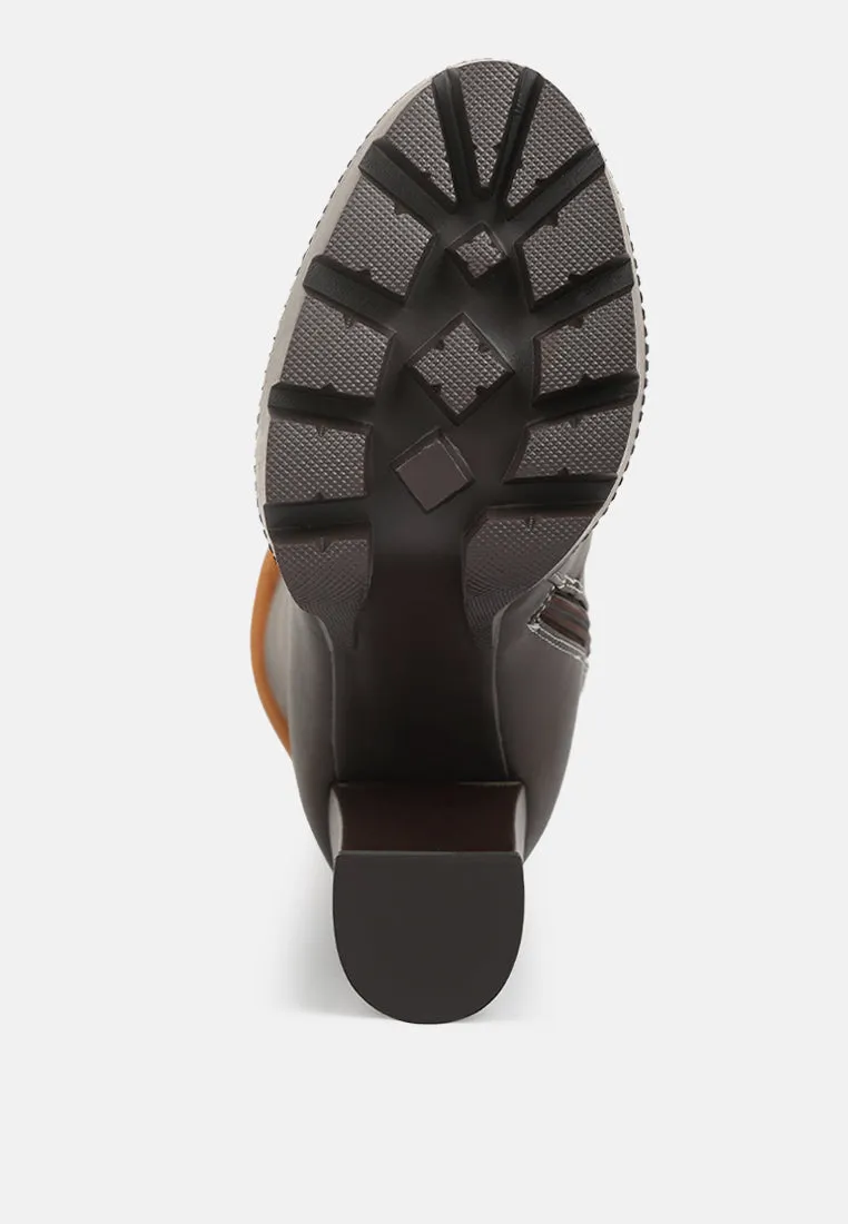 Igloo Over The Ankle Cushion Collared Boots By Ruw
