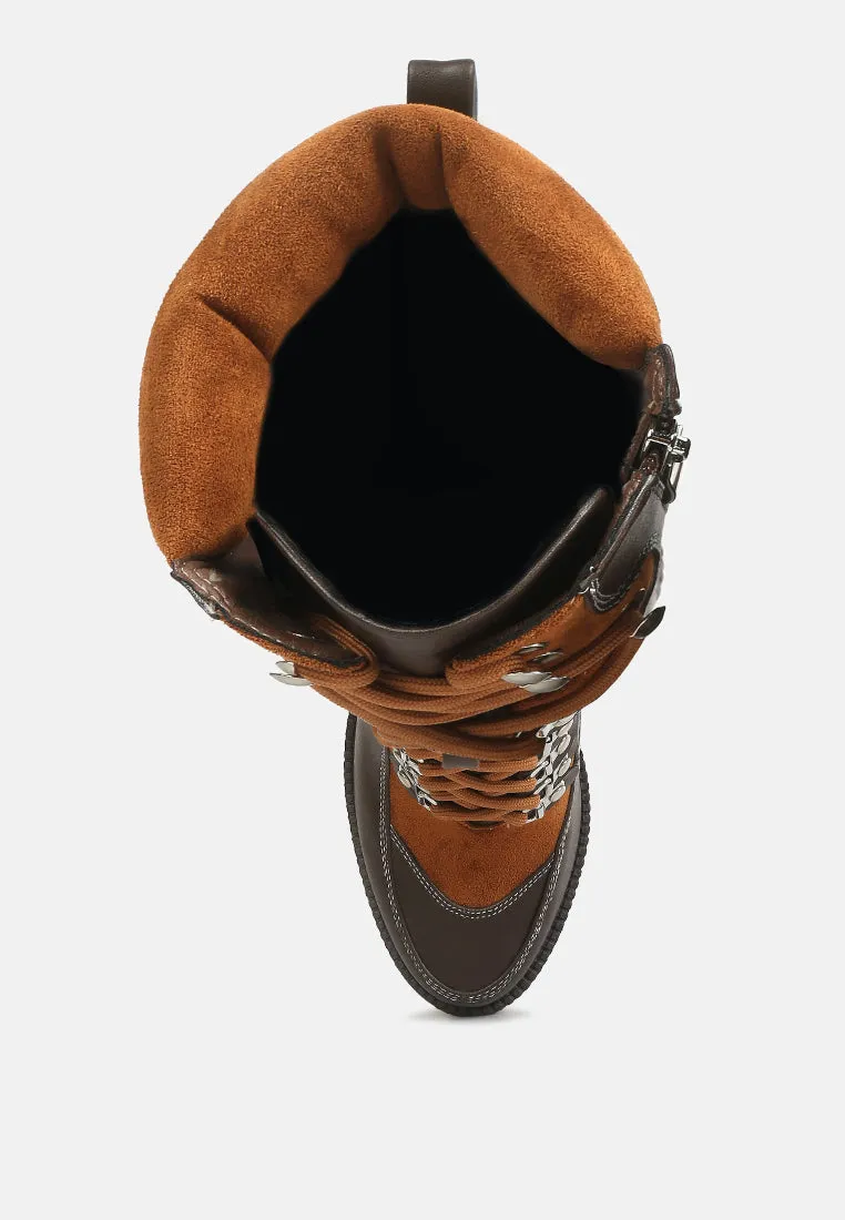Igloo Over The Ankle Cushion Collared Boots By Ruw