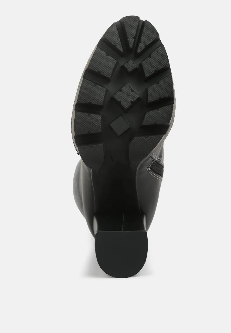 Igloo Over The Ankle Cushion Collared Boots By Ruw