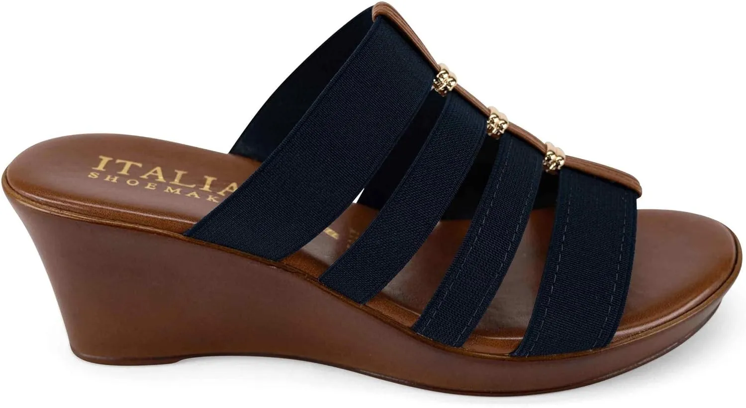 ITALIAN Shoemakers Women's Clover Wedge Sandal