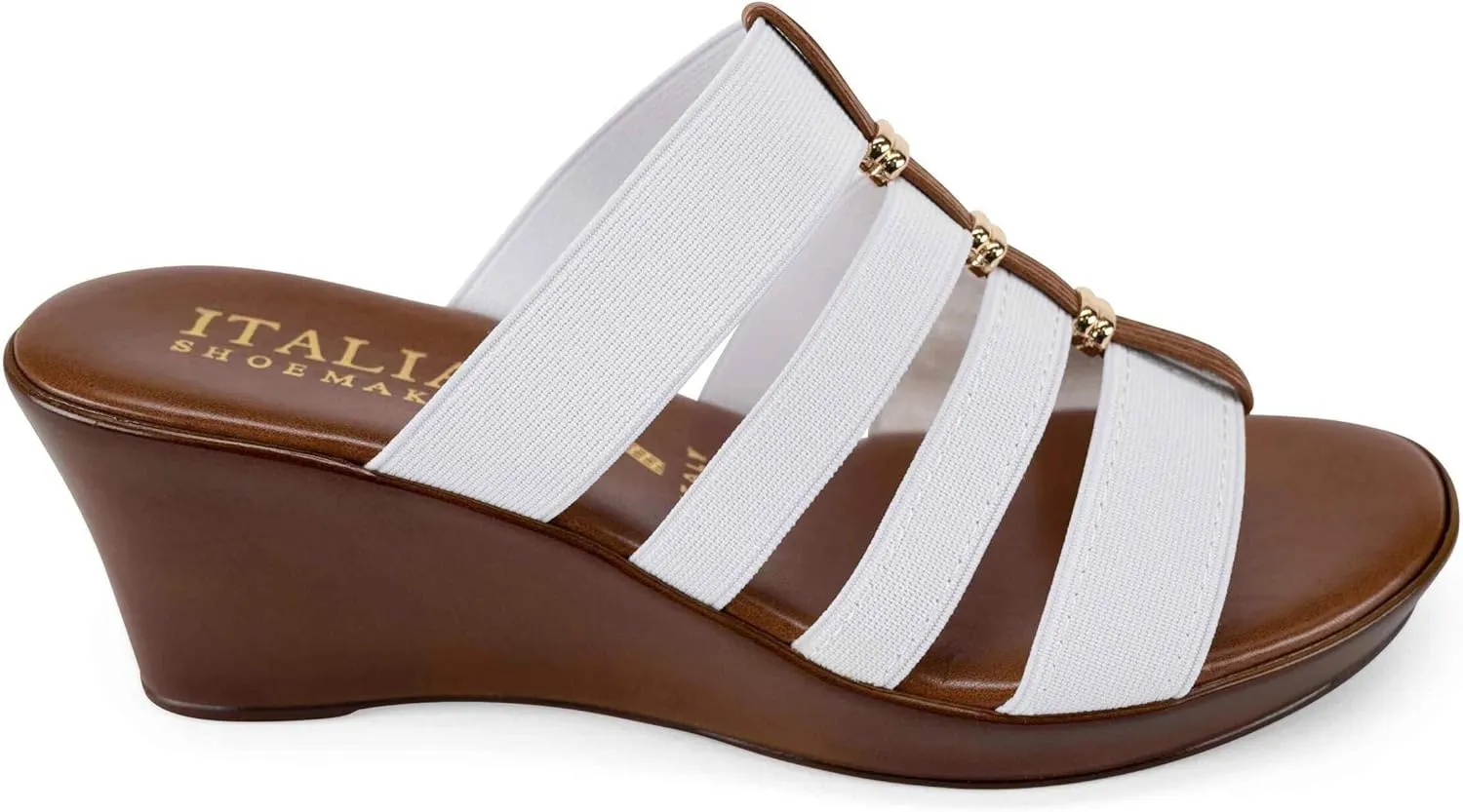 ITALIAN Shoemakers Women's Clover Wedge Sandal