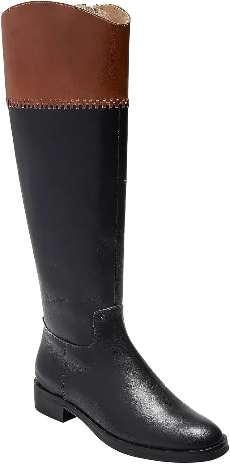 Jack Rogers Women's Adaline Riding Boot Leather Equestrian