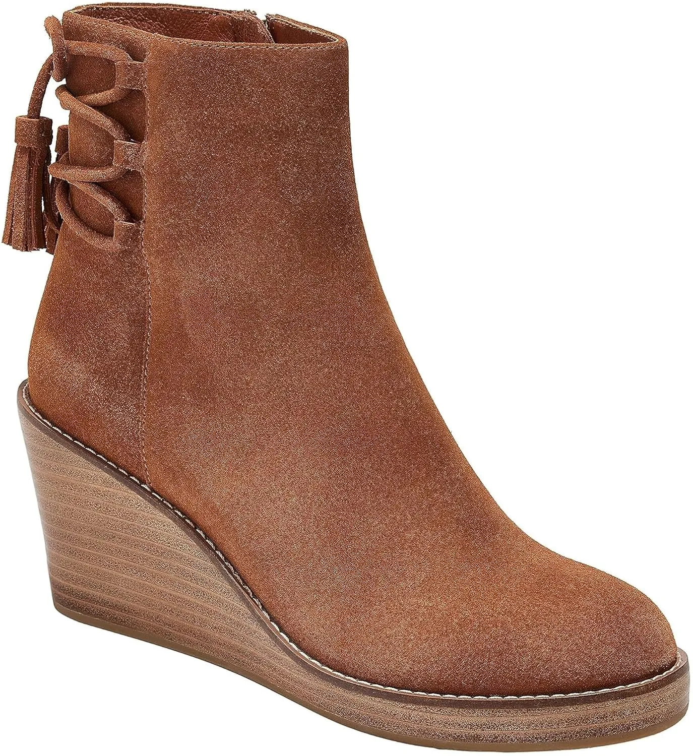 Jack Rogers Women's Banbury Wedge Bootie Suede Fashion Boot