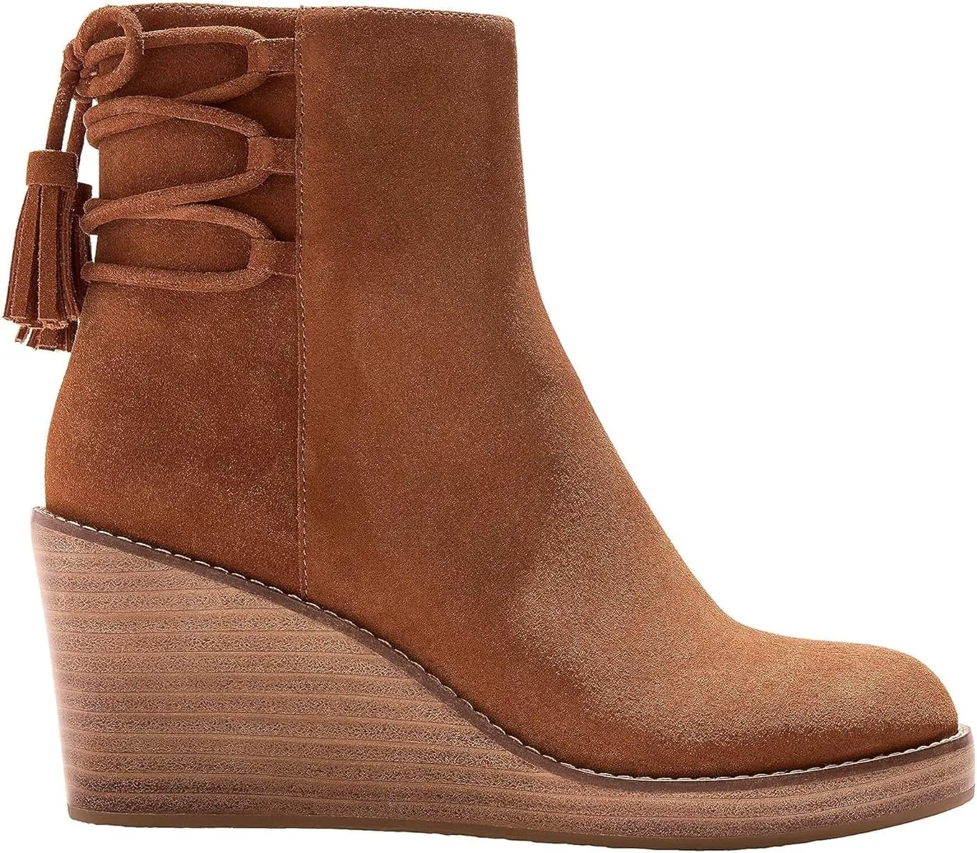 Jack Rogers Women's Banbury Wedge Bootie Suede Fashion Boot
