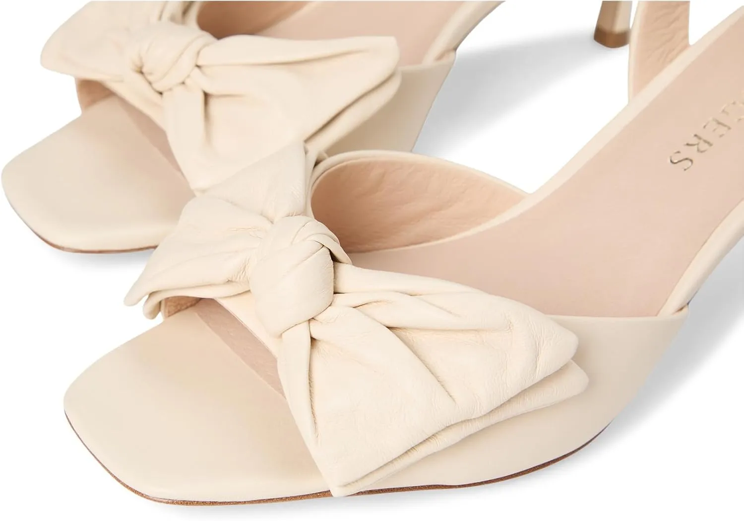 Jack Rogers Women's Eloise Bow Slingback Heeled Sandal