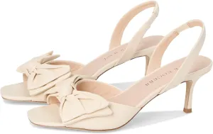Jack Rogers Women's Eloise Bow Slingback Heeled Sandal