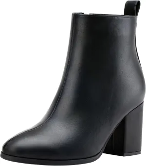 Jeossy Women's 9637A Dressy Ankle Boots,Fashion Block Heel Booties