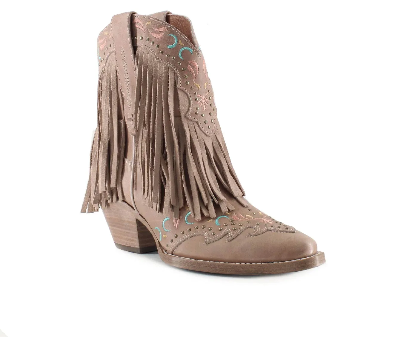 Joelle Leather Cowgirl Boots - Stylish & Comfortable by Buck & Brana
