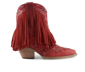 Joelle Leather Cowgirl Boots - Stylish & Comfortable by Buck & Brana
