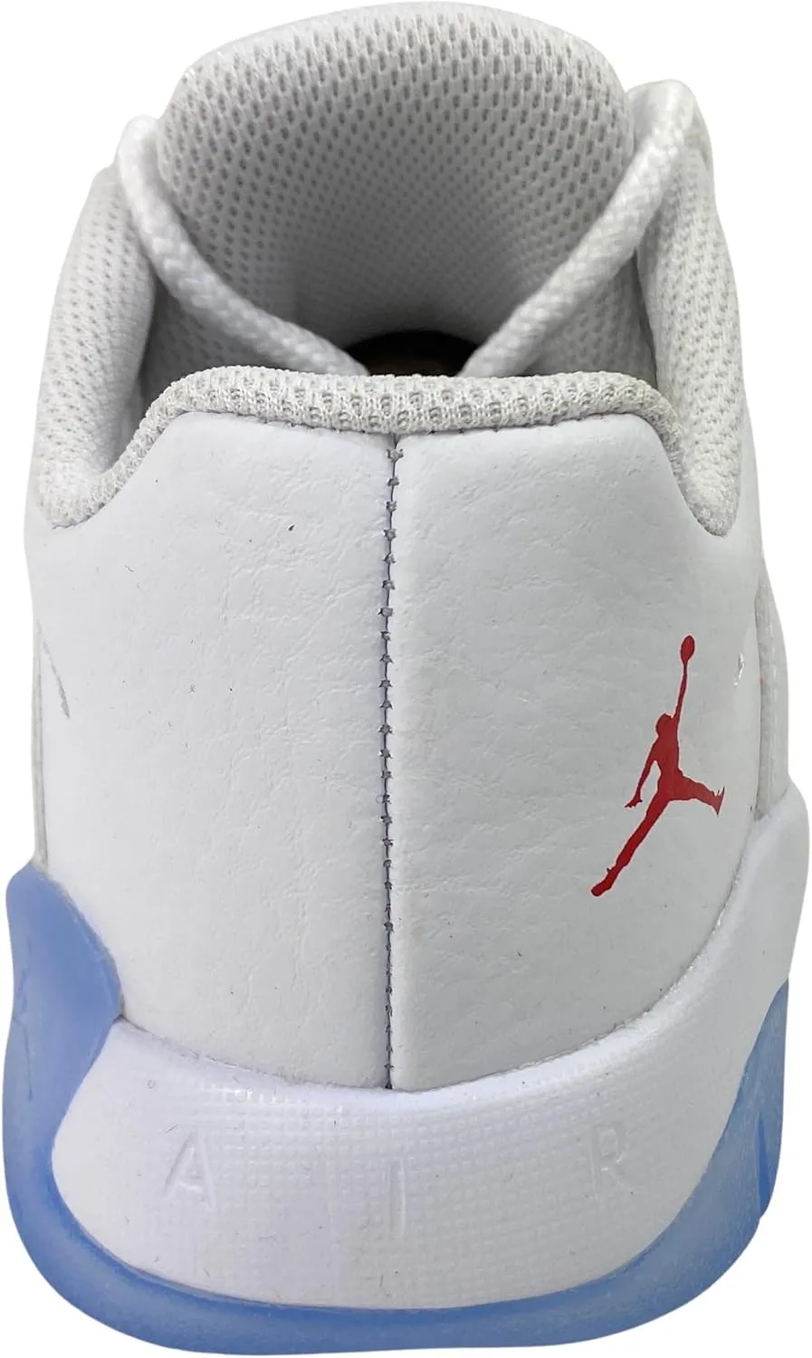 Jordan Air 11 Comfort Low Sneakers (GS) in White/Gym Red-Black