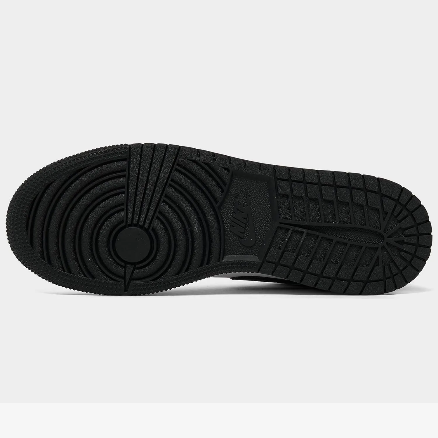Jordan Big Kid's 1 Low White/Black-White (553560 132)