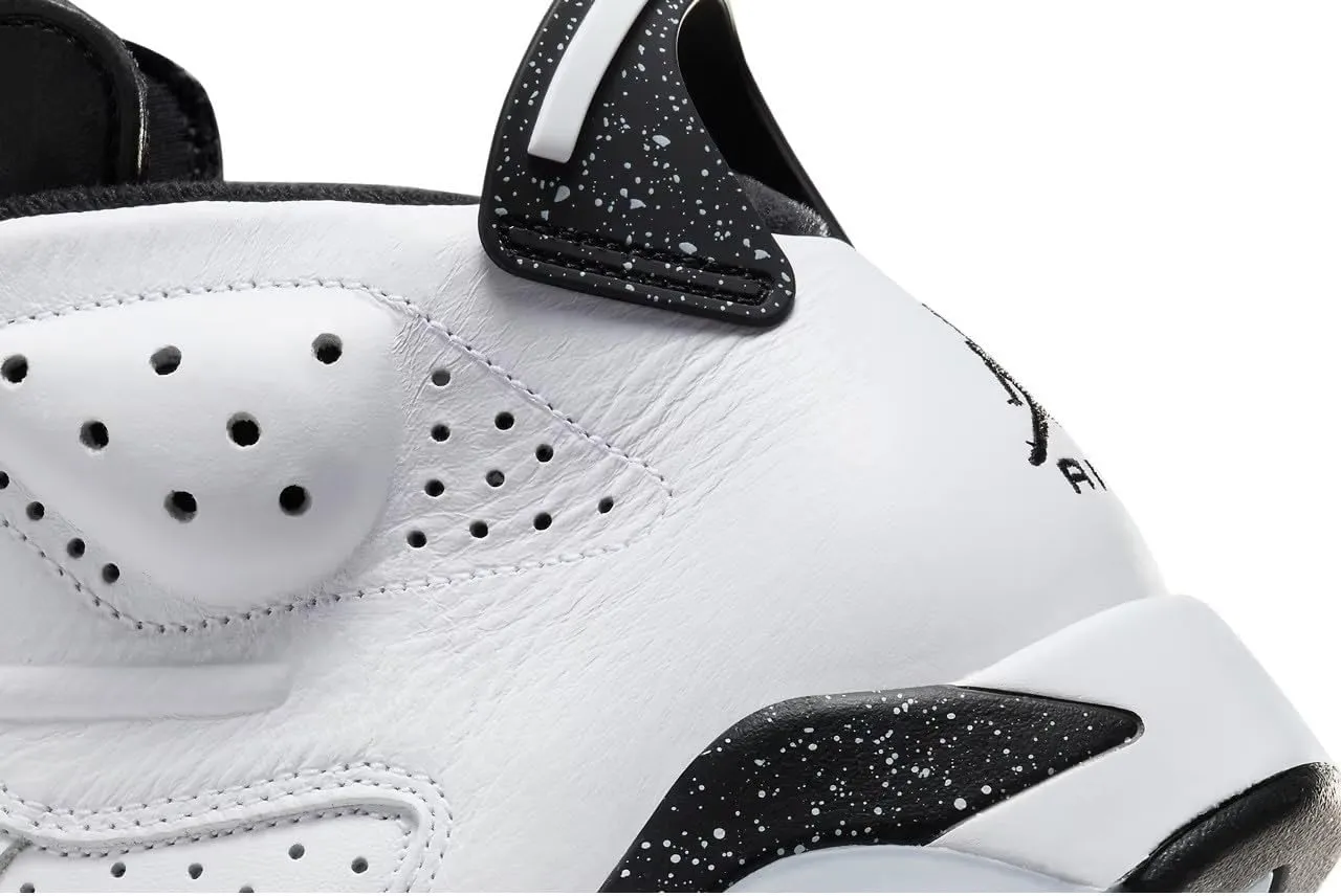 Jordan Men's 6 Retro Reverse Oreo White/Black (CT8529 112) - 9.5
