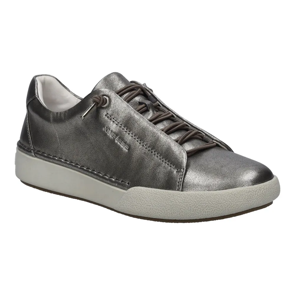 Josef Seibel Claire 21 Sneaker in Creme & Platin