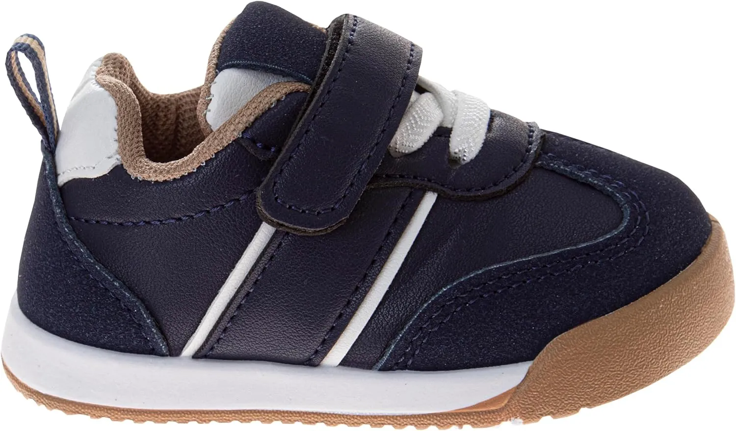 Josmo Baby Shoes Boys Girls First Walking Shoes Infant Sneakers Crib Shoes Slip On Shoes Size 3-5 Infant