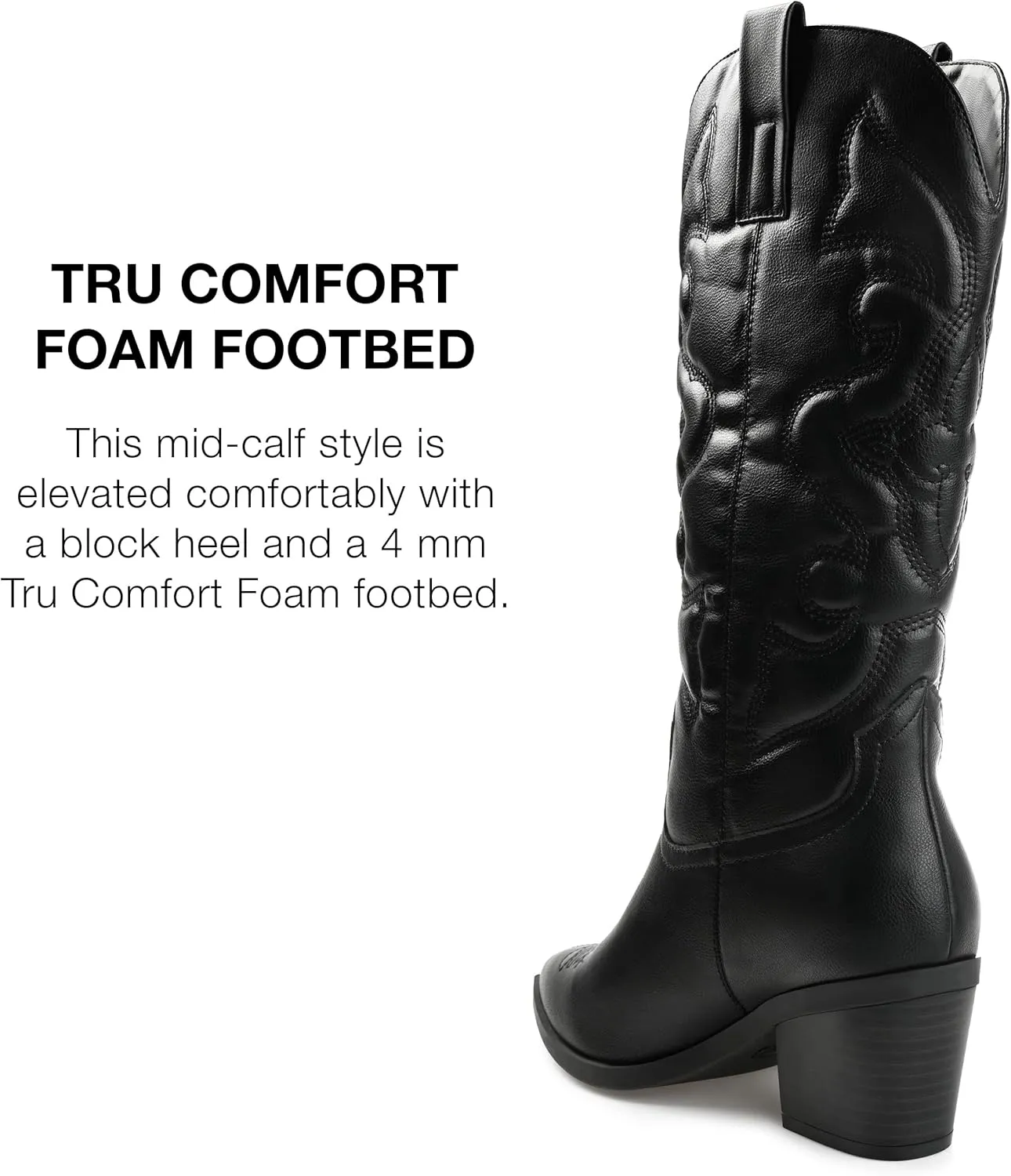 Journee Collection Women's Chantry Western Boot
