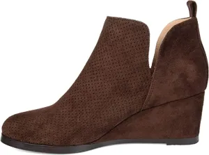 Journee Collection Womens Mylee Bootie Brown, 12 Womens US