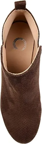 Journee Collection Womens Mylee Bootie Brown, 12 Womens US