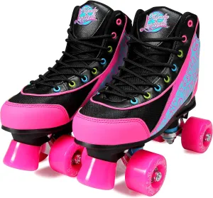 Kandy-Luscious Kid's Roller Skates - Comfortable Outdoor Children's Skates with Fun Colors & Designs