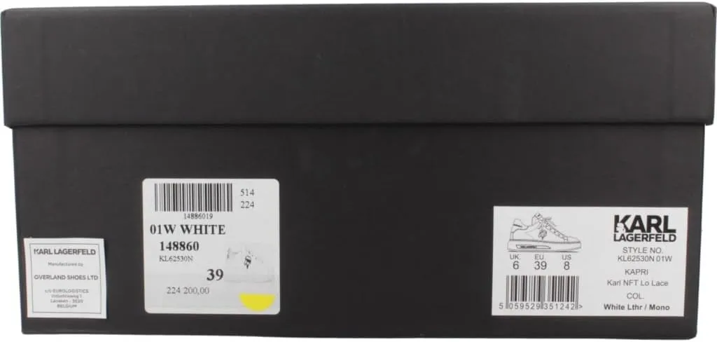 Karl Lagerfeld Women Kapri Sneakers Black Patent