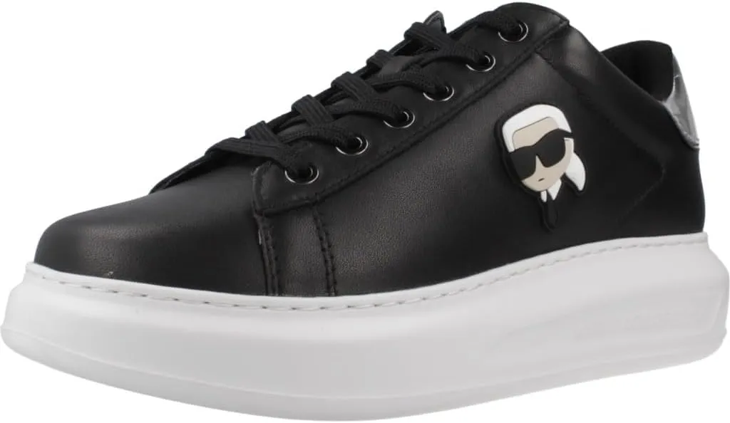 Karl Lagerfeld Women's Kapri Casual Trainers Sneakers Black 8 US