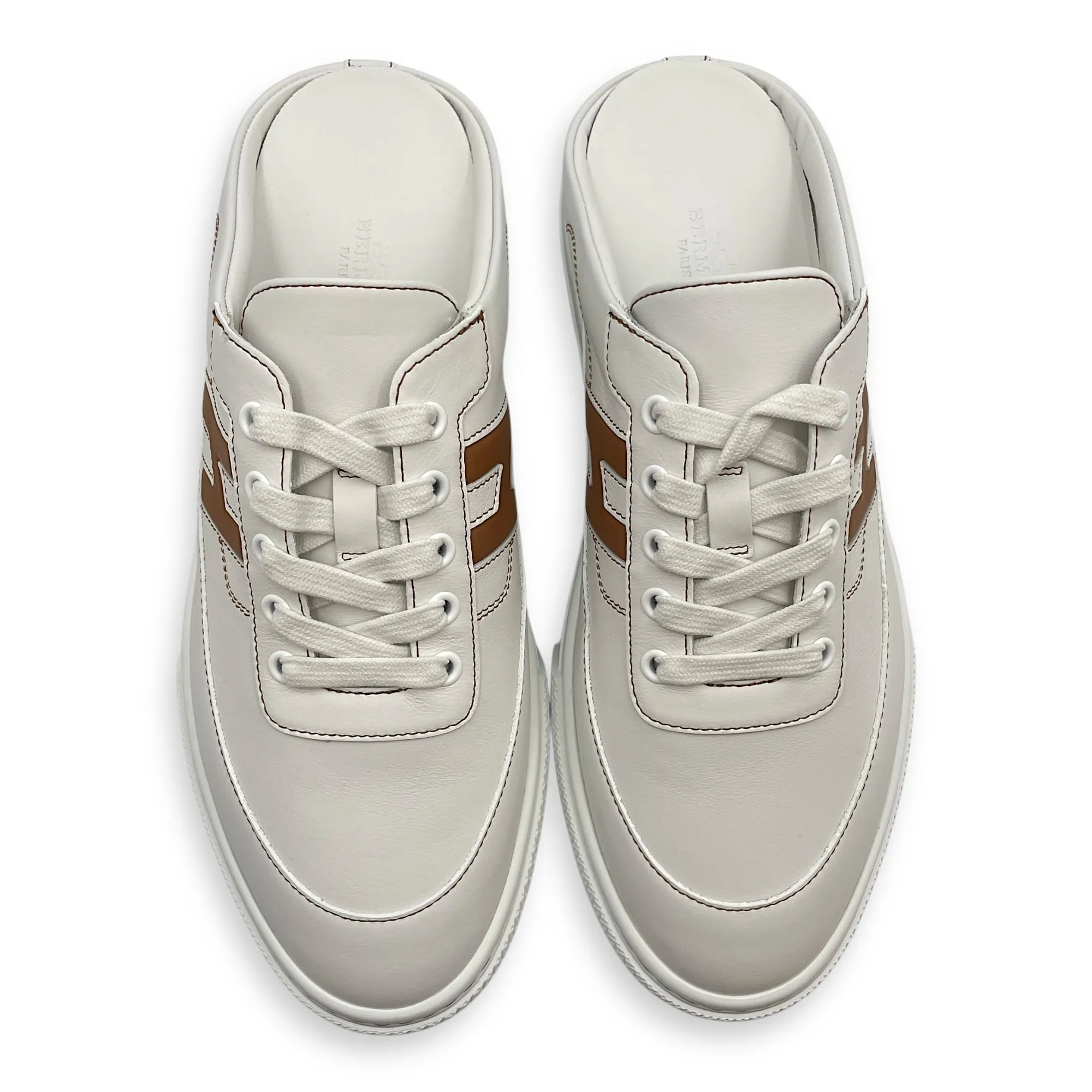 Keep 40.5 Blanc Sneakers in Calfskin