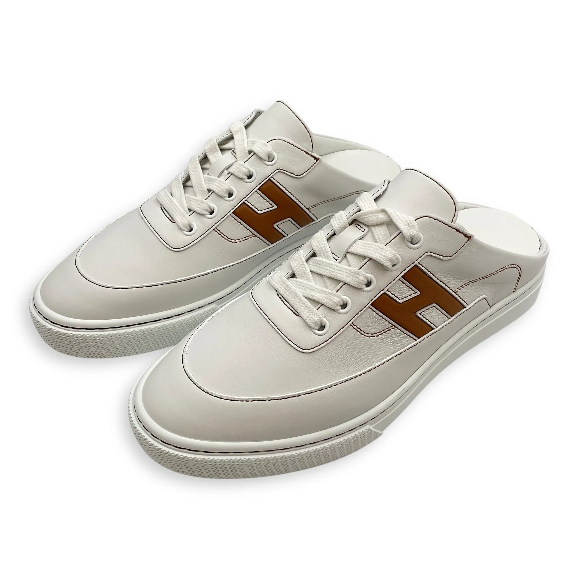 Keep 40.5 Blanc Sneakers in Calfskin