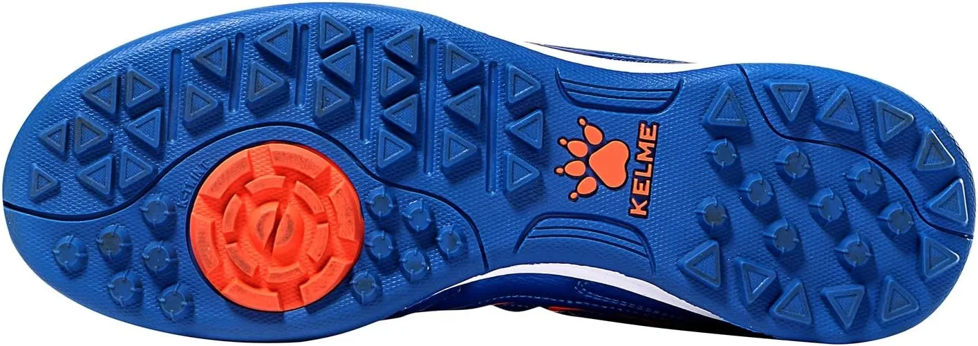 KELME Men's Soccer Shoes Arch Support Cleats Professional Futsal Sneaker Breathable Athletic Football Boots for Outdoor Indoor TF