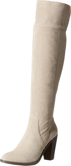 Kenneth Cole Reaction Women's Clear Motorcycle Boot, Taupe, 8